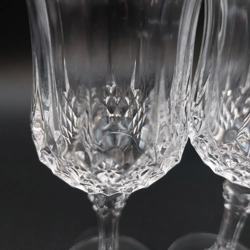 Set of 2 Cristal dArques Longchamp Cordial Glasses 4.5